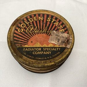 Vintage Golden State  Washers. Radiator Speciality Company.